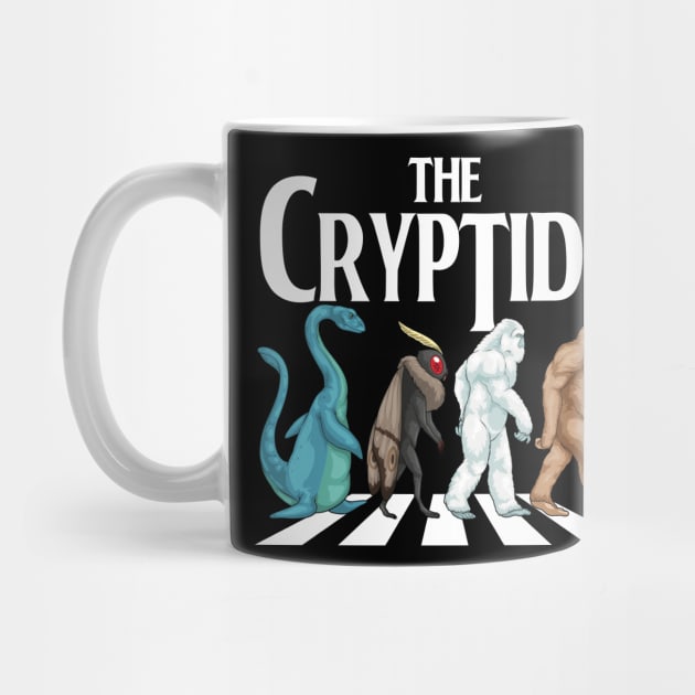 Mysterious Crosswalk: The Cryptid Parade by GoshWow 